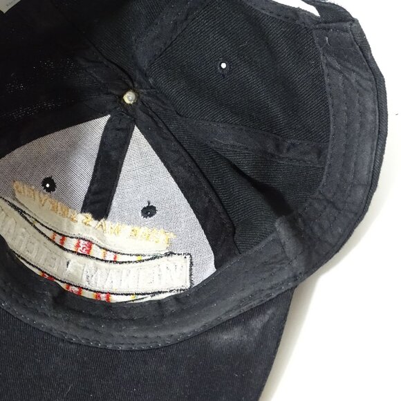 KYS Design Vietnam Veteran Embroidered Baseball Cap With Pin Strap Black - Picture 7 of 8